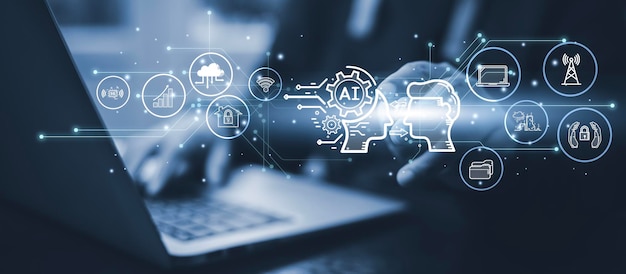 AI technology platform interface showing artificial intelligence solutions in Thailand