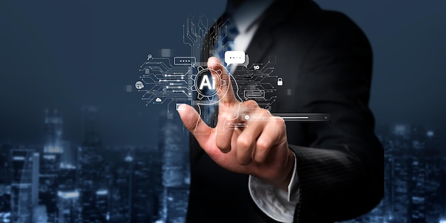 AI technology platform interface showing artificial intelligence solutions in Thailand